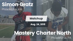 Matchup: Simon Gratz High vs. Mastery Charter North  2018