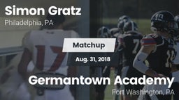 Matchup: Simon Gratz High vs. Germantown Academy 2018