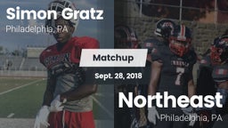 Matchup: Simon Gratz High vs. Northeast  2018