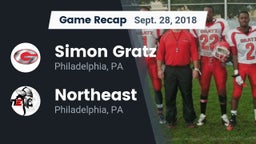 Recap: Simon Gratz  vs. Northeast  2018