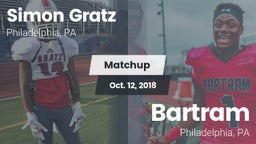 Matchup: Simon Gratz High vs. Bartram  2018