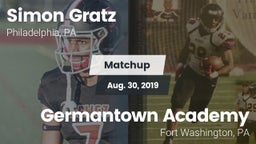 Matchup: Simon Gratz High vs. Germantown Academy 2019