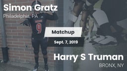 Matchup: Simon Gratz High vs. Harry S Truman  2019