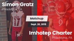 Matchup: Simon Gratz High vs. Imhotep Charter  2019
