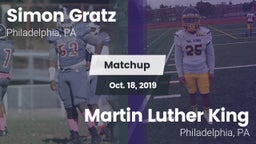 Matchup: Simon Gratz High vs. Martin Luther King  2019