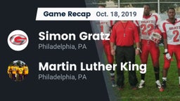 Recap: Simon Gratz  vs. Martin Luther King  2019