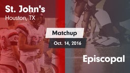 Matchup: St. John's High vs. Episcopal 2016