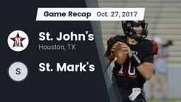 Recap: St. John's  vs. St. Mark's 2017