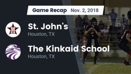Recap: St. John's  vs. The Kinkaid School 2018