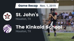 Recap: St. John's  vs. The Kinkaid School 2019