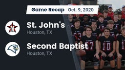 Recap: St. John's  vs. Second Baptist  2020