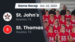 Recap: St. John's  vs. St. Thomas  2020