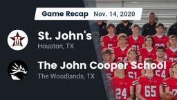Recap: St. John's  vs. The John Cooper School 2020