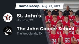 Recap: St. John's  vs. The John Cooper School 2021