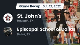 Recap: St. John's  vs. Episcopal School of Dallas 2022
