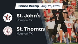 Recap: St. John's  vs. St. Thomas  2023