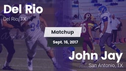 Matchup: Del Rio  vs. John Jay  2017