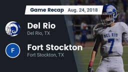 Recap: Del Rio  vs. Fort Stockton  2018