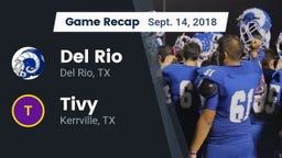Recap: Del Rio  vs. Tivy  2018