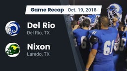 Recap: Del Rio  vs. Nixon  2018