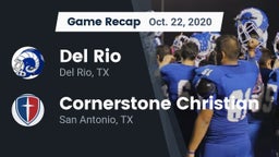 Recap: Del Rio  vs. Cornerstone Christian  2020