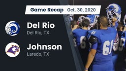 Recap: Del Rio  vs. Johnson  2020