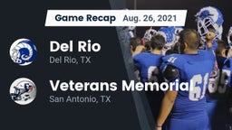 Recap: Del Rio  vs. Veterans Memorial 2021