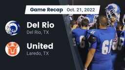 Recap: Del Rio  vs. United  2022