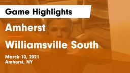 Amherst  vs Williamsville South  Game Highlights - March 10, 2021