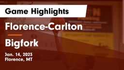 Florence-Carlton  vs Bigfork  Game Highlights - Jan. 14, 2023