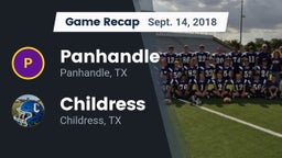 Recap: Panhandle  vs. Childress  2018