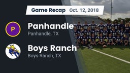Recap: Panhandle  vs. Boys Ranch  2018