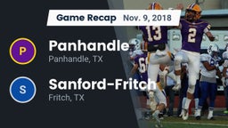 Recap: Panhandle  vs. Sanford-Fritch  2018