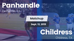 Matchup: Panhandle High vs. Childress  2019
