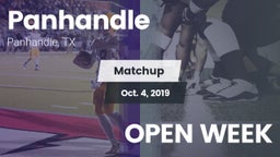 Matchup: Panhandle High vs. OPEN WEEK 2019