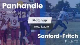 Matchup: Panhandle High vs. Sanford-Fritch  2019