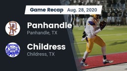 Recap: Panhandle  vs. Childress  2020