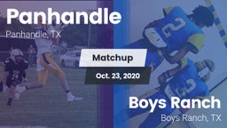 Matchup: Panhandle High vs. Boys Ranch  2020