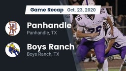 Recap: Panhandle  vs. Boys Ranch  2020