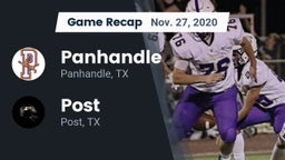 Recap: Panhandle  vs. Post  2020