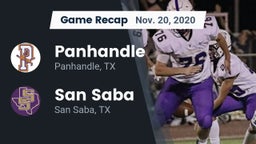 Recap: Panhandle  vs. San Saba  2020