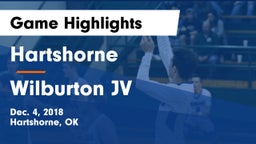 Hartshorne  vs Wilburton JV Game Highlights - Dec. 4, 2018