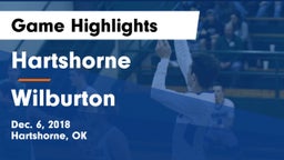 Hartshorne  vs Wilburton  Game Highlights - Dec. 6, 2018