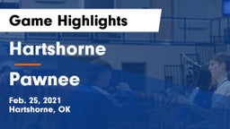 Hartshorne  vs Pawnee  Game Highlights - Feb. 25, 2021