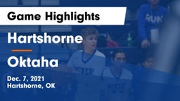 Hartshorne  vs Oktaha Game Highlights - Dec. 7, 2021