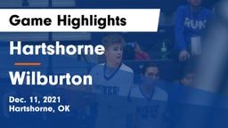 Hartshorne  vs Wilburton  Game Highlights - Dec. 11, 2021