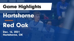 Hartshorne  vs Red Oak  Game Highlights - Dec. 16, 2021