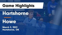 Hartshorne  vs Howe  Game Highlights - March 3, 2022