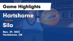 Hartshorne  vs Silo  Game Highlights - Nov. 29, 2022