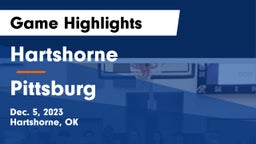 Hartshorne  vs Pittsburg  Game Highlights - Dec. 5, 2023